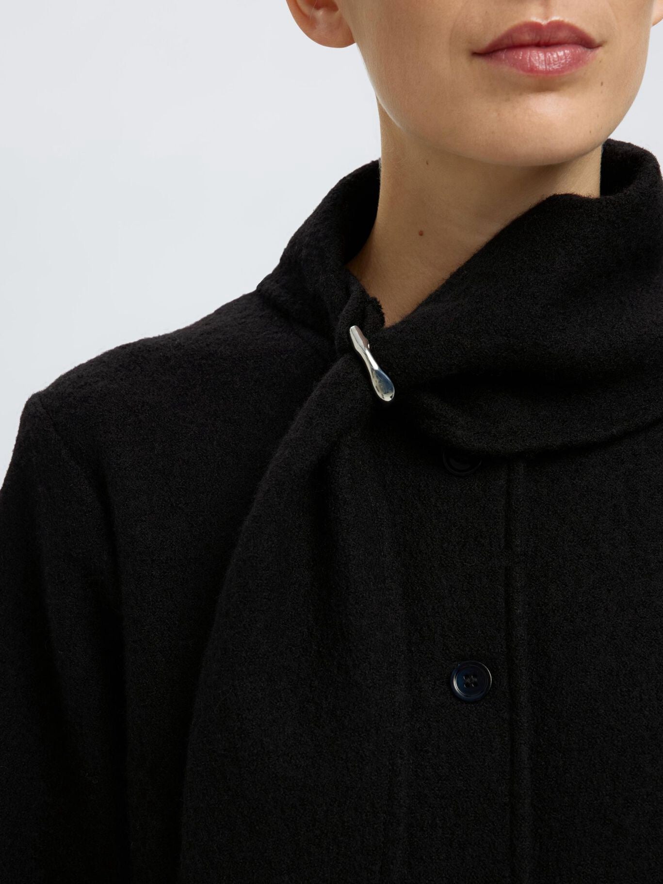 SELECTED  DARLA KNIT JKT Black