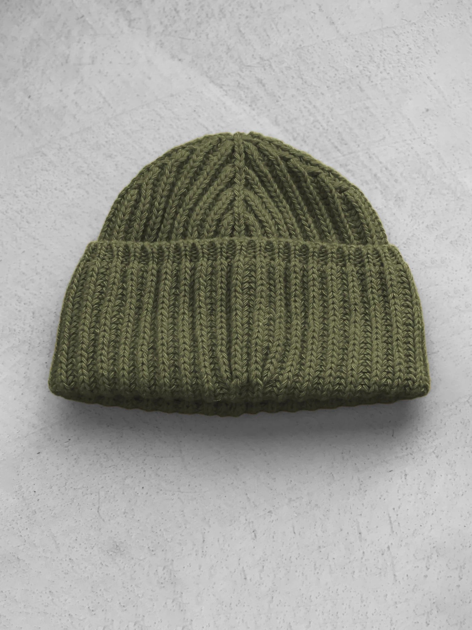 IVY ELLIS COUSTEAU BEANIE OLIVE