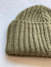 IVY ELLIS COUSTEAU BEANIE OLIVE