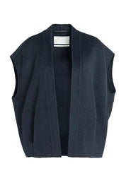 YAYA BODY WARMER CAT BLACK MELANGE