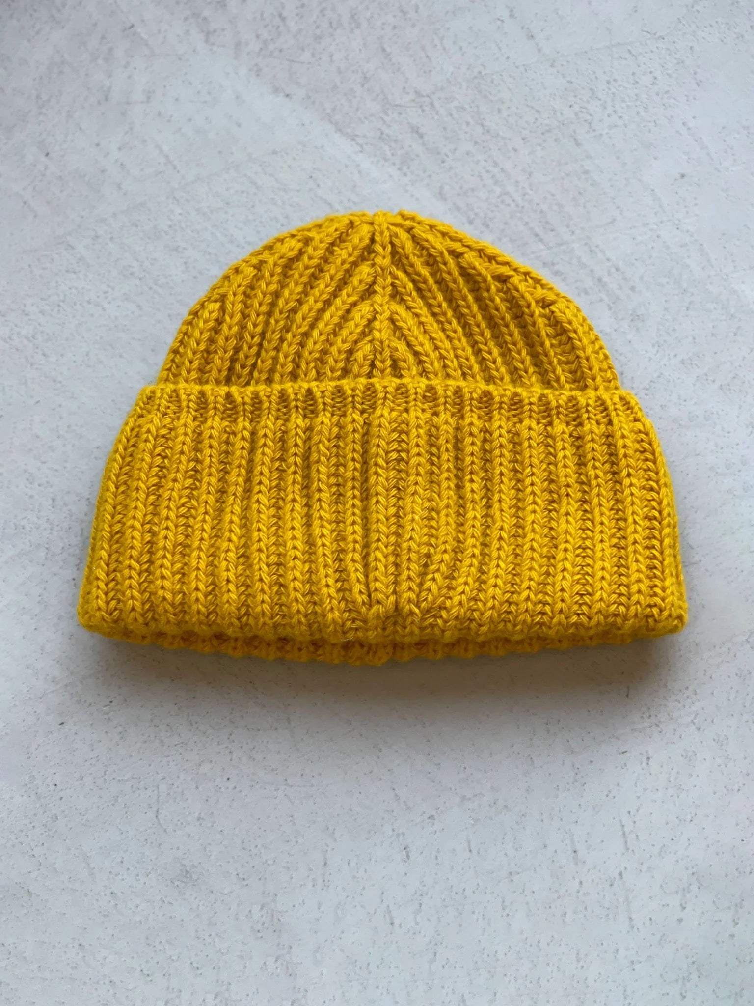 IVY ELLIS COUSTEAU BEANIE OLD GOLD