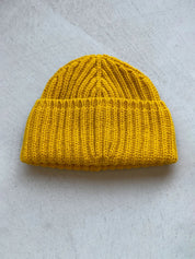 IVY ELLIS COUSTEAU BEANIE OLD GOLD
