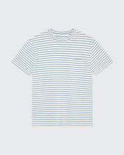 LA PAZ GUERREIRO POCKET TEE INDIGO STRIPES