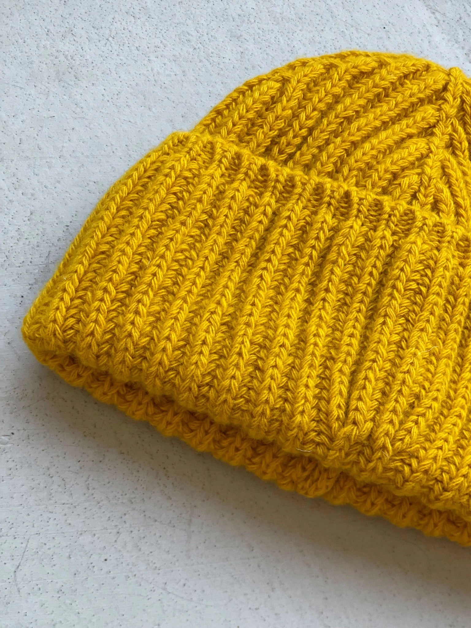 IVY ELLIS COUSTEAU BEANIE OLD GOLD