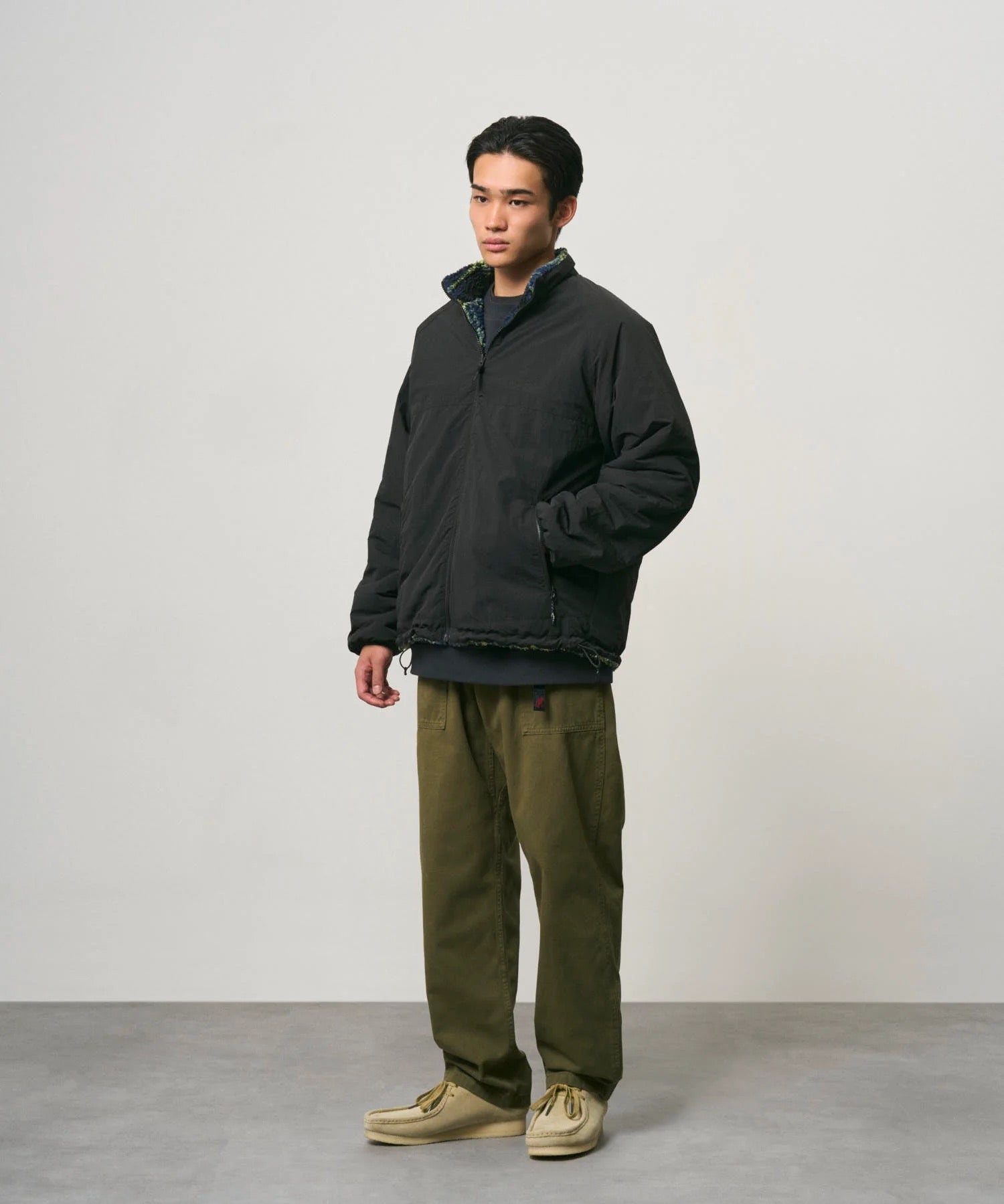 GRAMICCI  REVERSIBLE  SHERPA PAID/BLACK