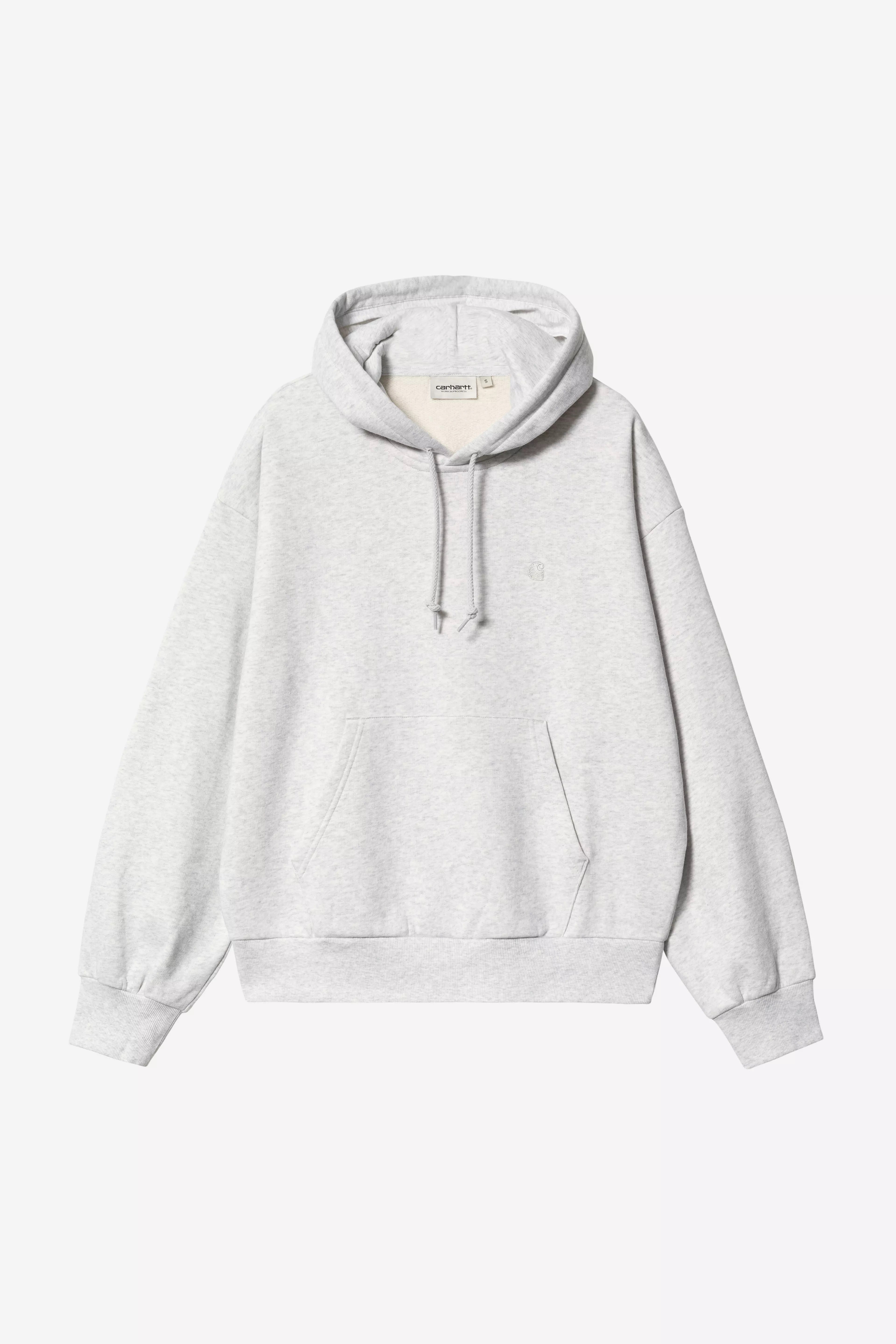 CARHARTT WIP  HOODED CASEY ASH HEATHER