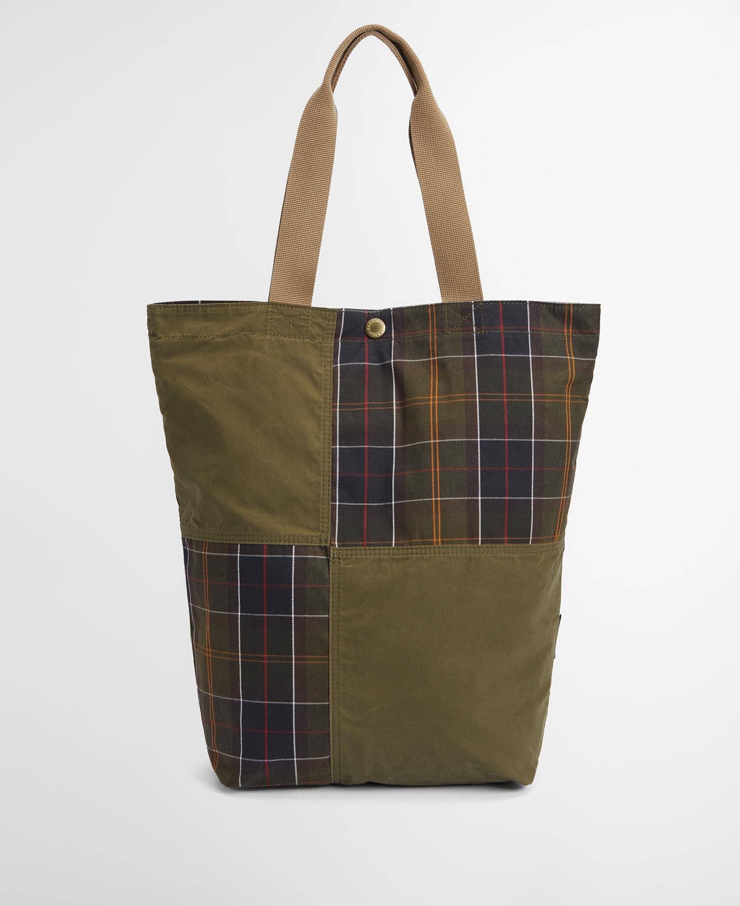 BARBOUR  PATCH TOTE DUSKY GREEN