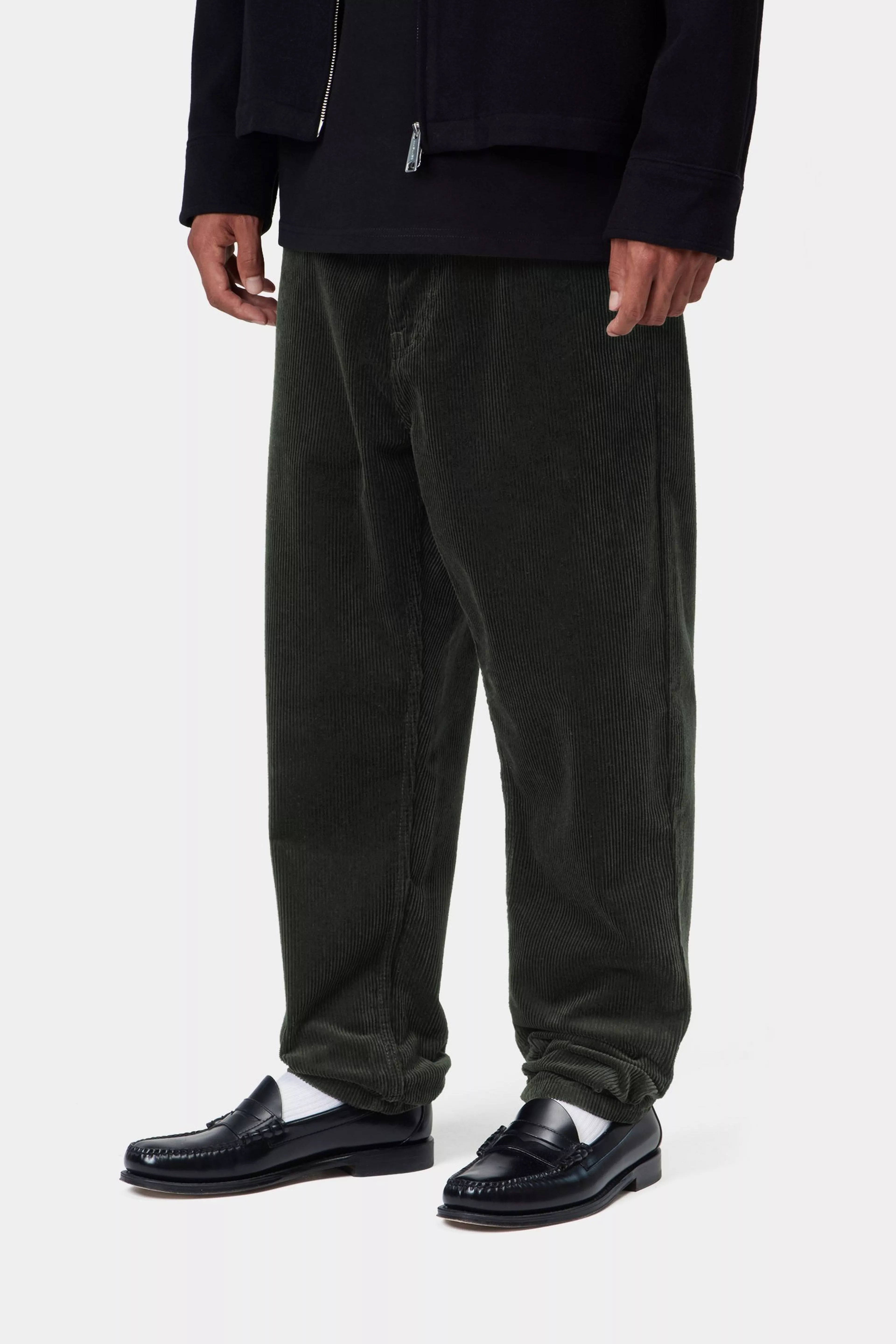 CARHARTT WIP  NEWEL CORD RAVEN RINSED