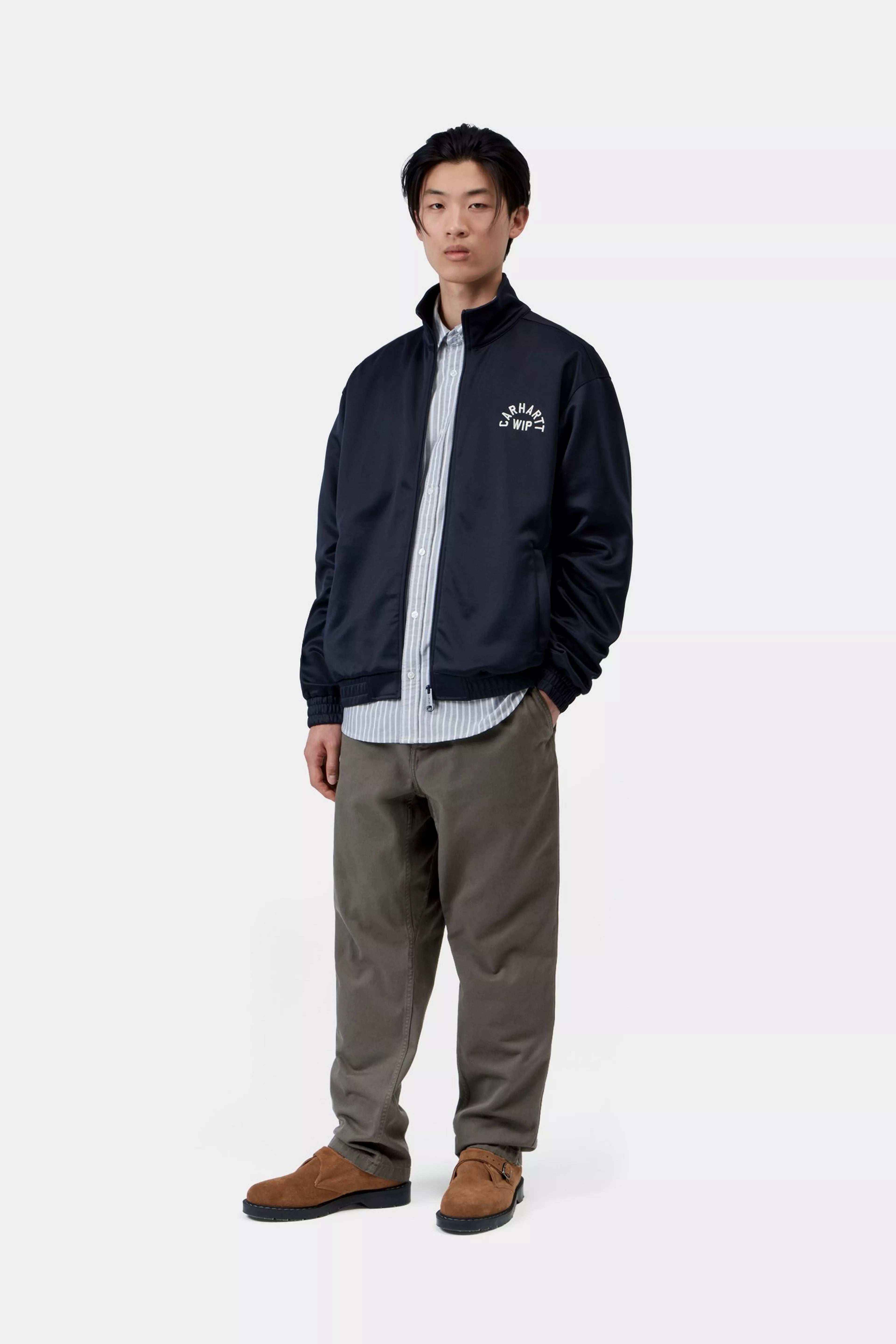 CARHARTT WIP  FLINT PANT SHUNGITE
