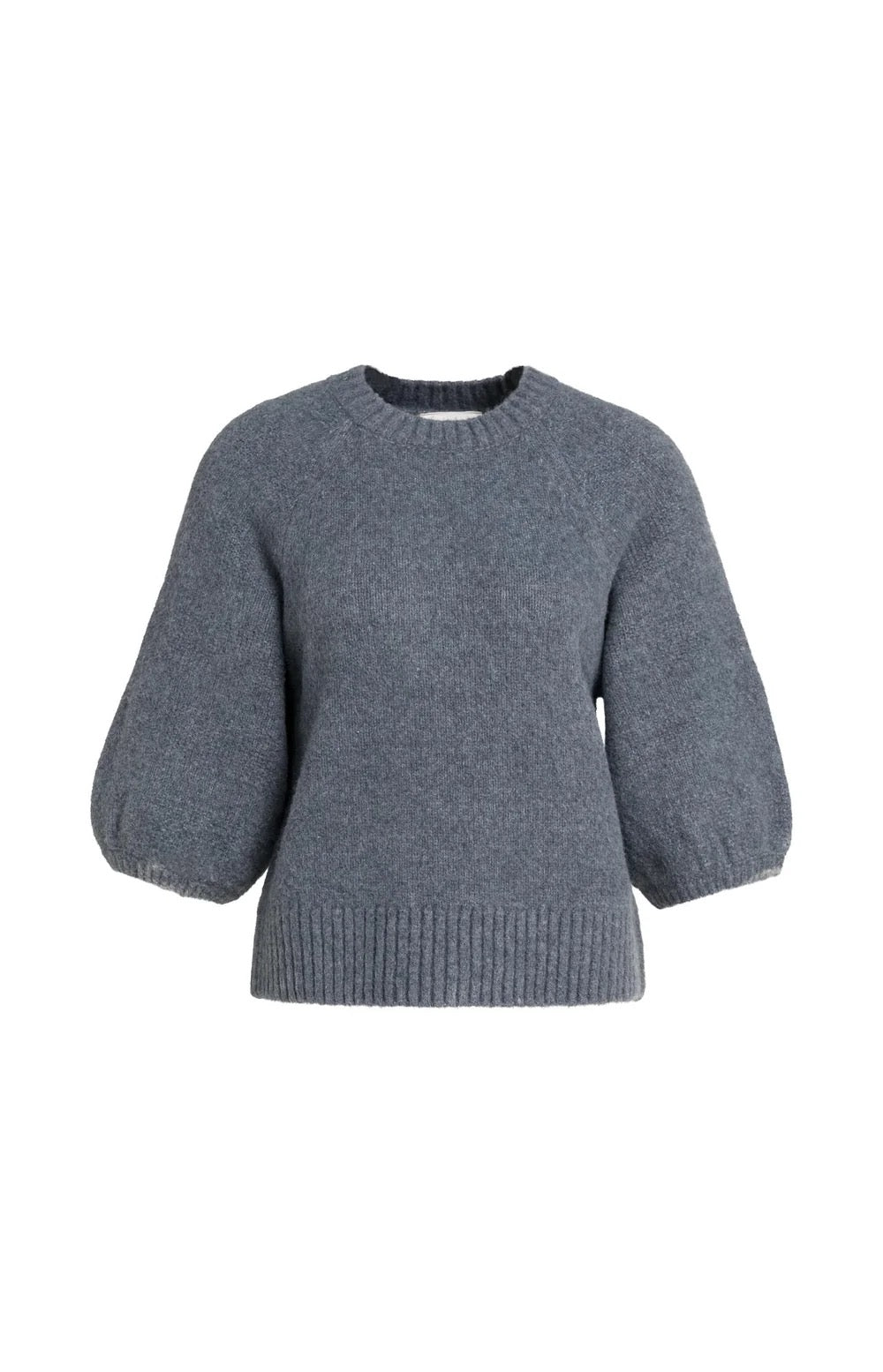 YAYA TEXTURE SLEEVE ARCTIC SEAL GREY MELANGE