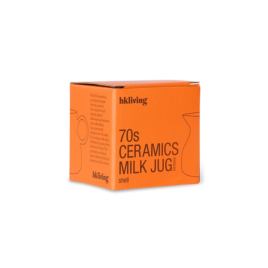 H.K LIVING  MILK JUG SHELL