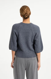 YAYA TEXTURE SLEEVE ARCTIC SEAL GREY MELANGE
