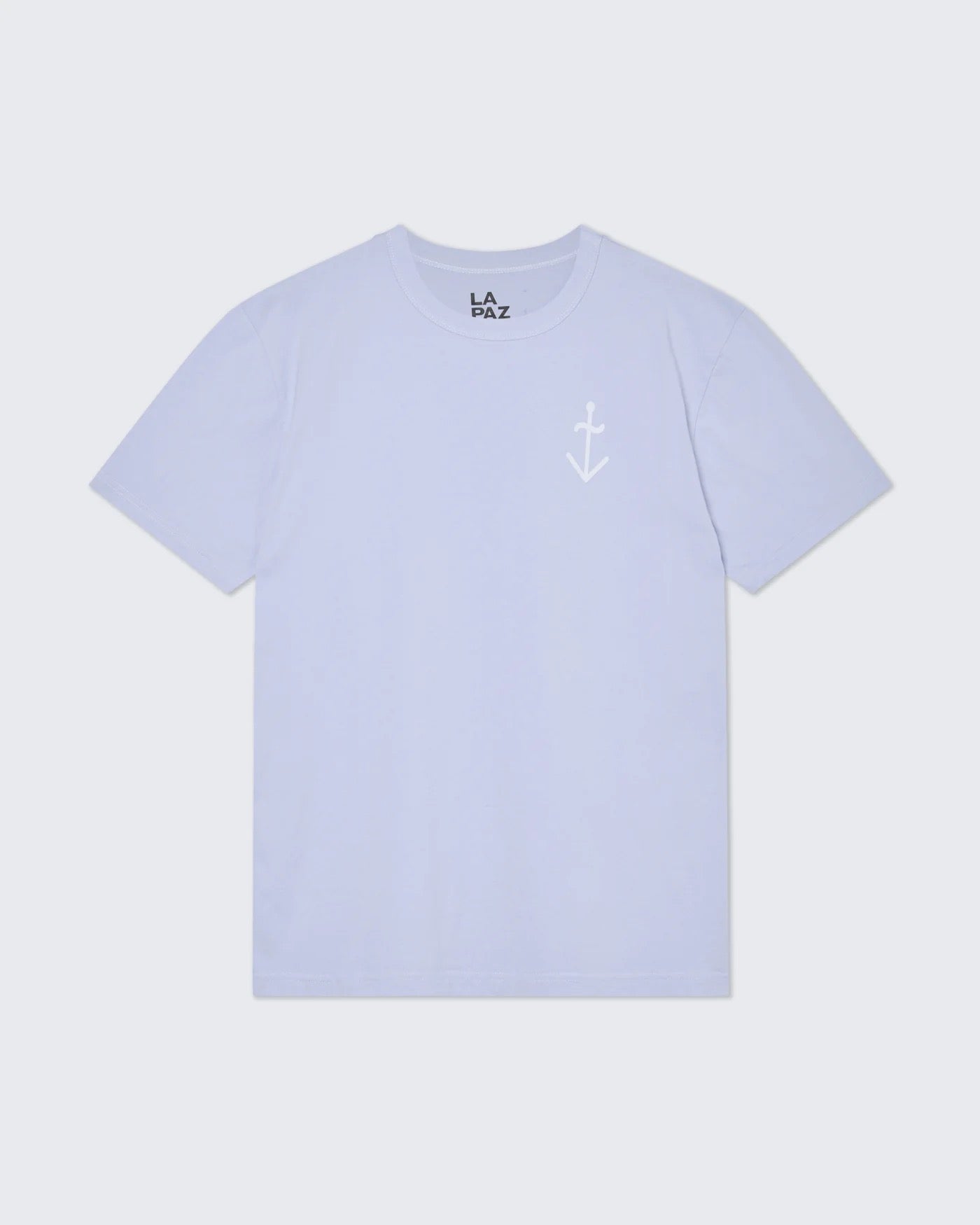 LA PAZ DANTAS LOGO TEE WIND BLUE/PALE BLUE LOGO