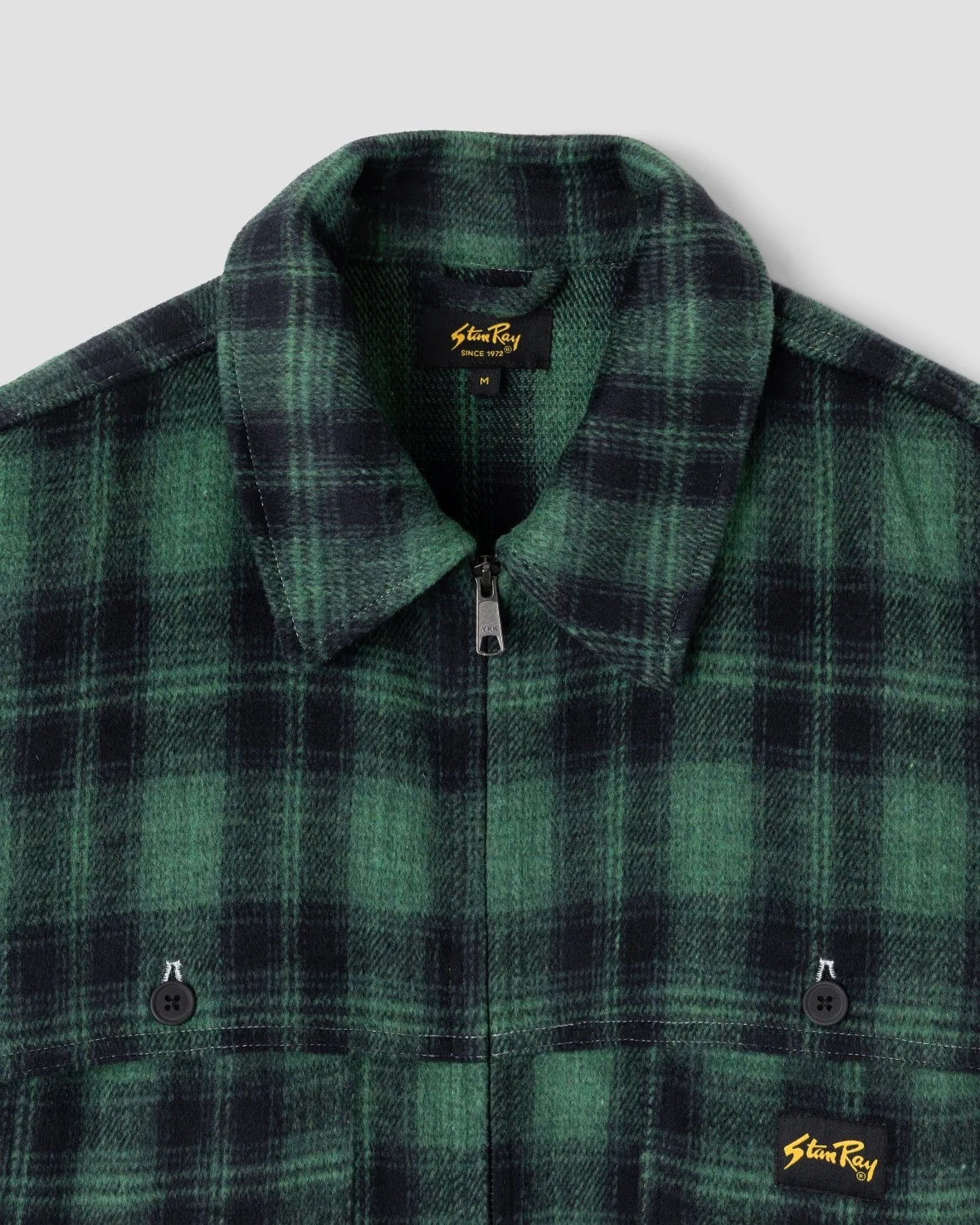 STANRAY  MACKINAW JKT GREEN CHECK