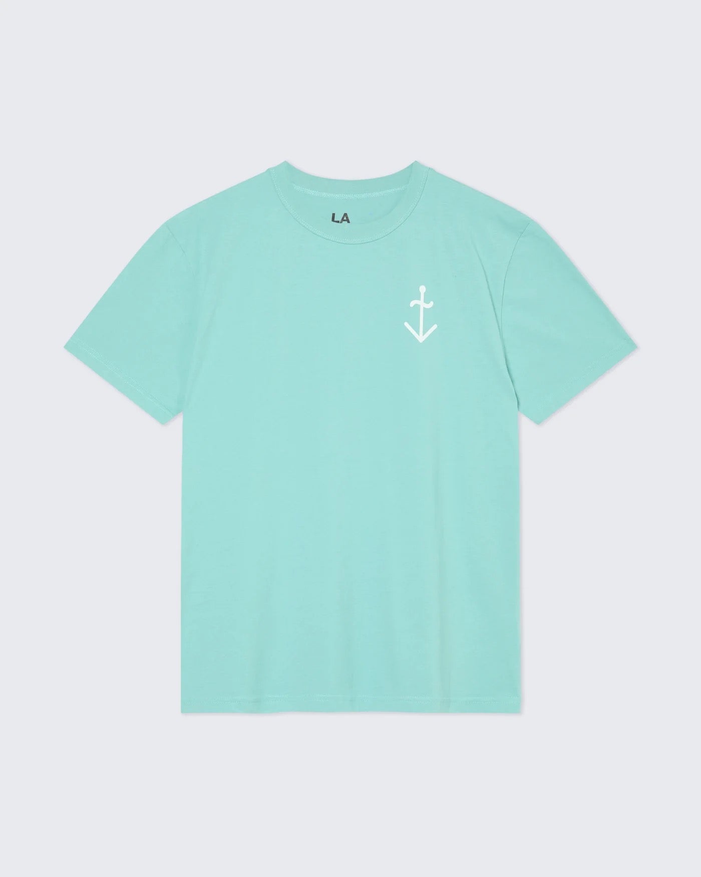 LA PAZ DANTAS LOGO TEE GREEN/OFF WHITE LOGO