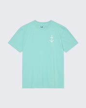 LA PAZ DANTAS LOGO TEE GREEN/OFF WHITE LOGO