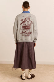DAMSON MADDER  FIXERS GRAPHIC GREY MARL