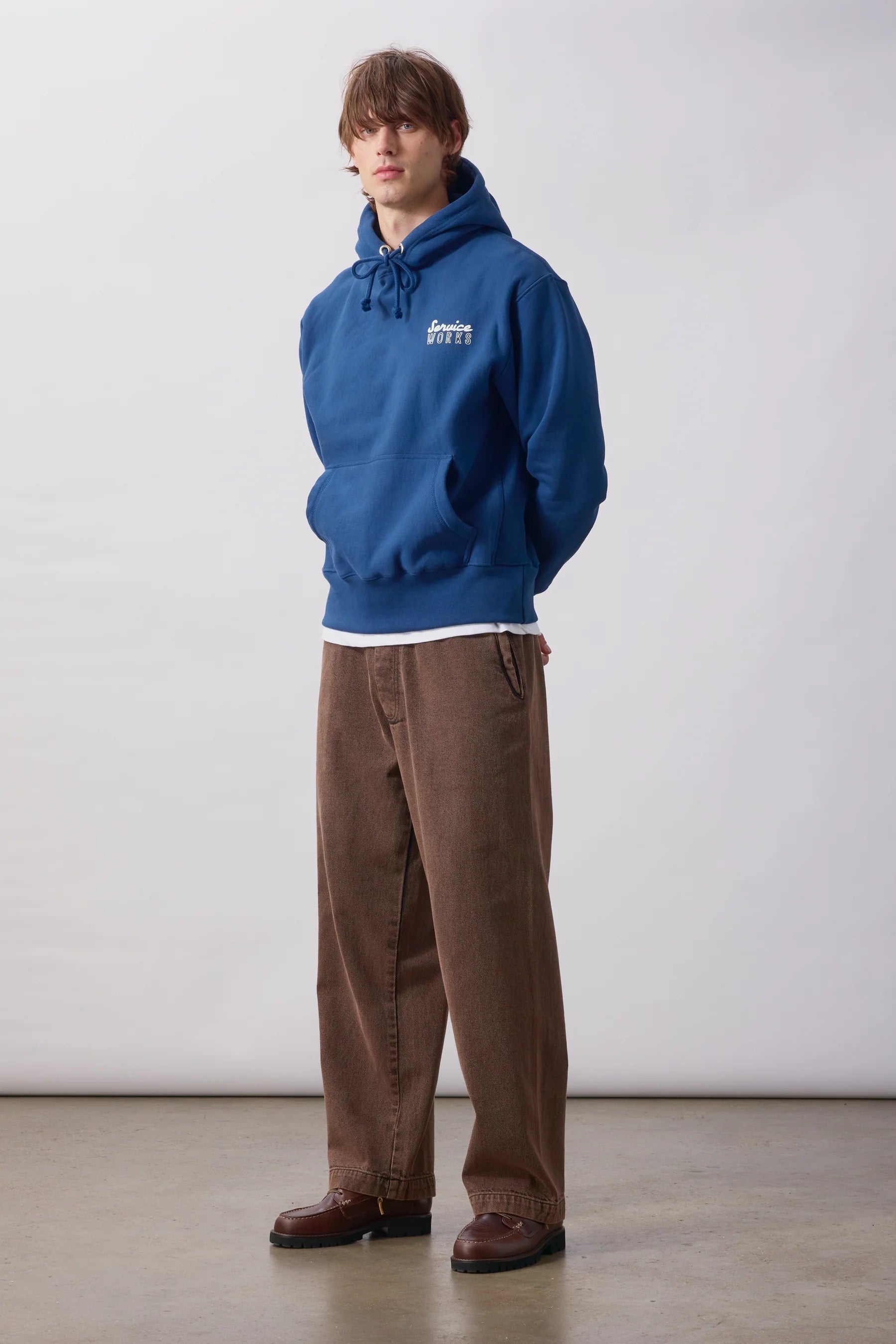 SERVICE WORKS  ADVENTURE HOODIE NAVY