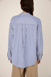 VIVERE  EMBER STRIPE BLUE STRIPE
