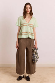 DAMSON MADDER TILDA LACE MINT