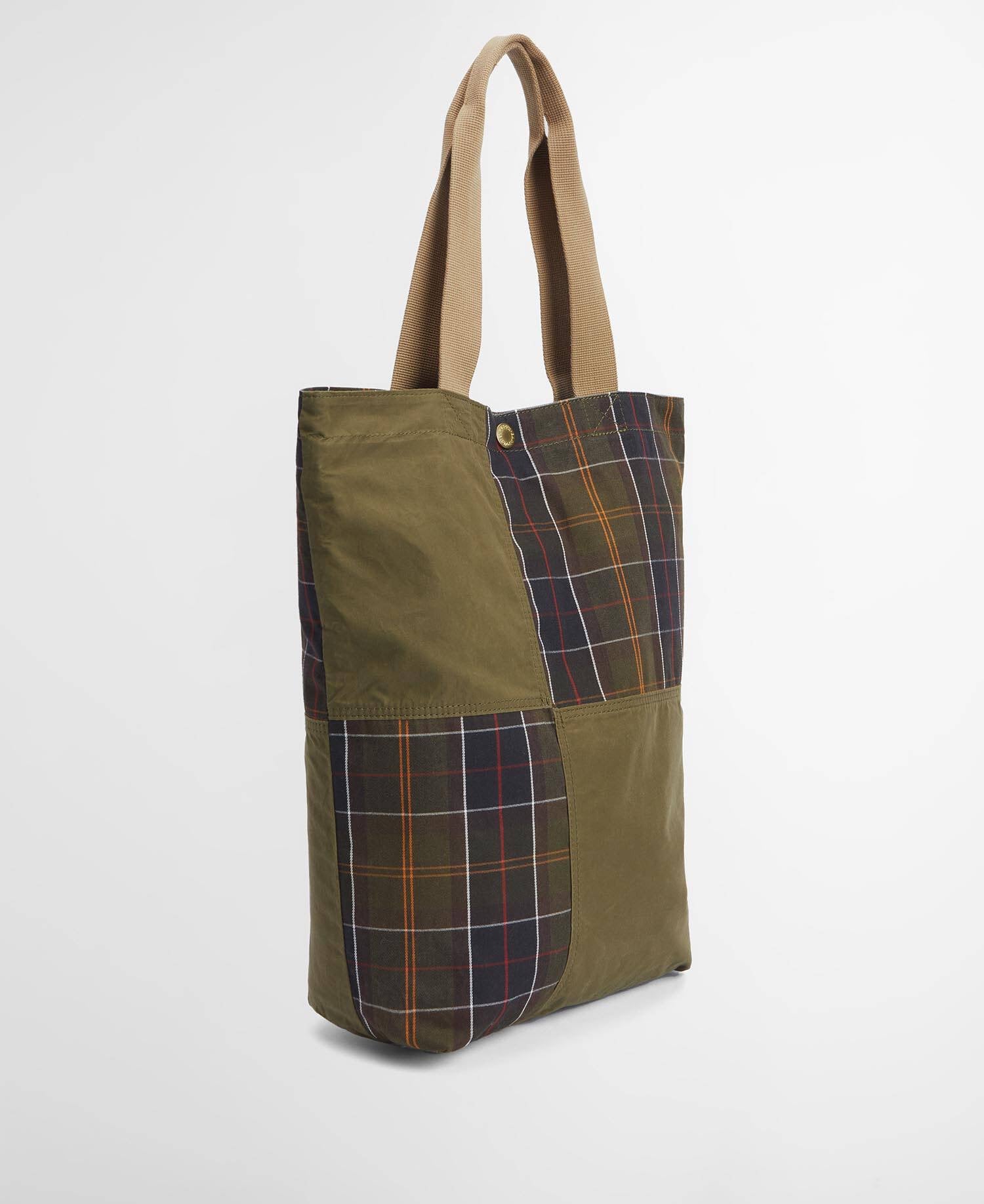 BARBOUR  PATCH TOTE DUSKY GREEN