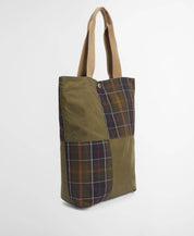 BARBOUR  PATCH TOTE DUSKY GREEN