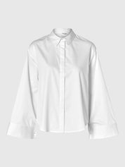 SELECTED FEMME JODY SHIRT  BRIGHT WHITE