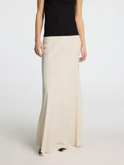 SELECTED FEMME  SKIRT MAXI SANDSHELL