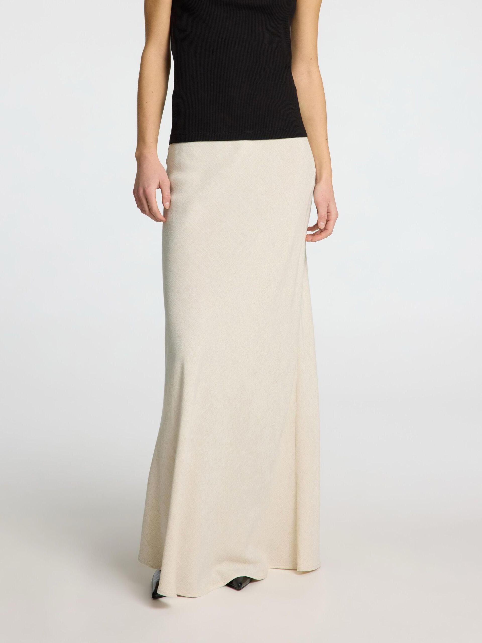 SELECTED FEMME  SKIRT MAXI SANDSHELL