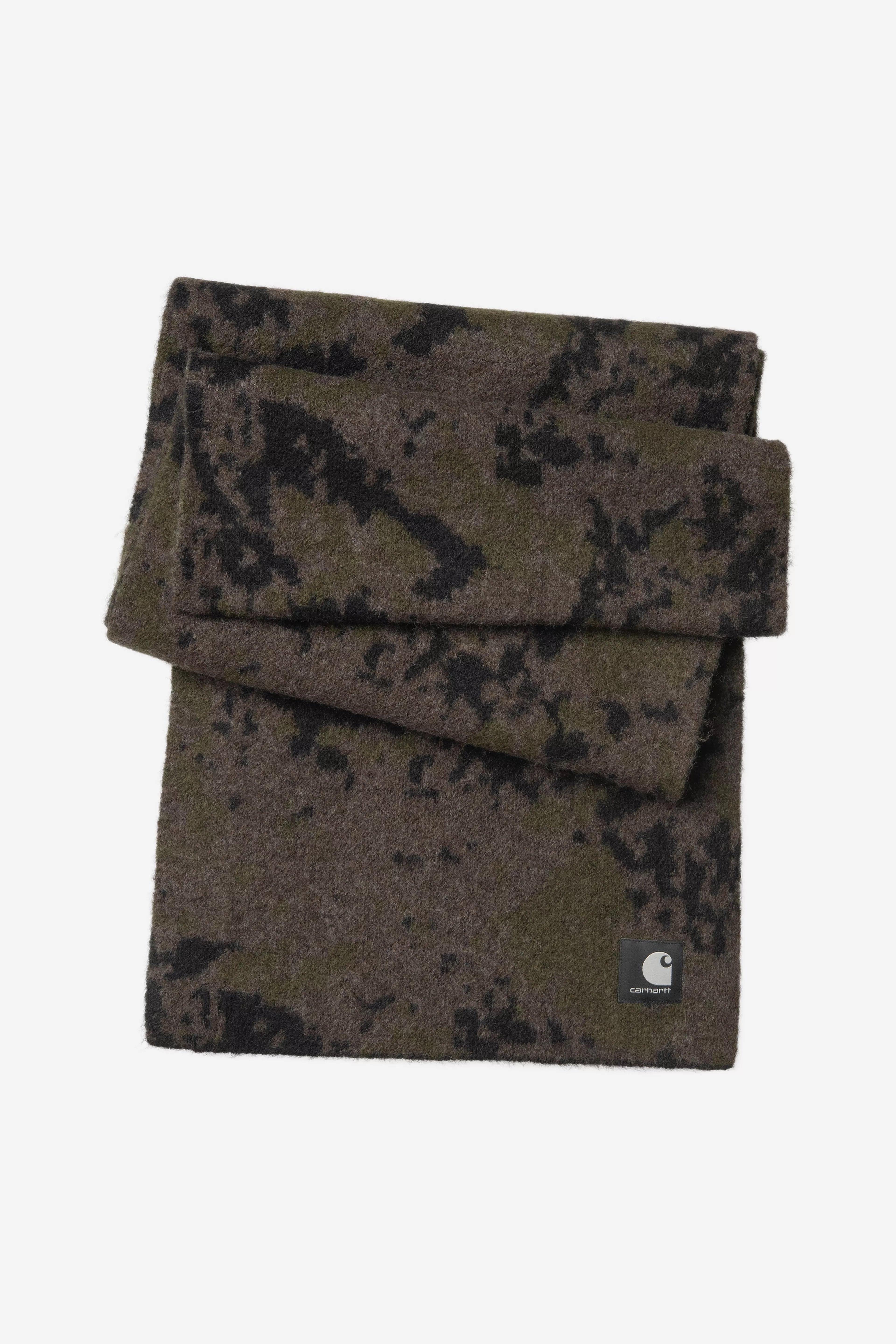 CARHARTT WIP  CAMO SCARF JACQUARD/BLK