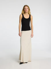 SELECTED FEMME  SKIRT MAXI SANDSHELL