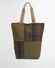 BARBOUR  PATCH TOTE DUSKY GREEN