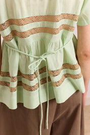 DAMSON MADDER TILDA LACE MINT