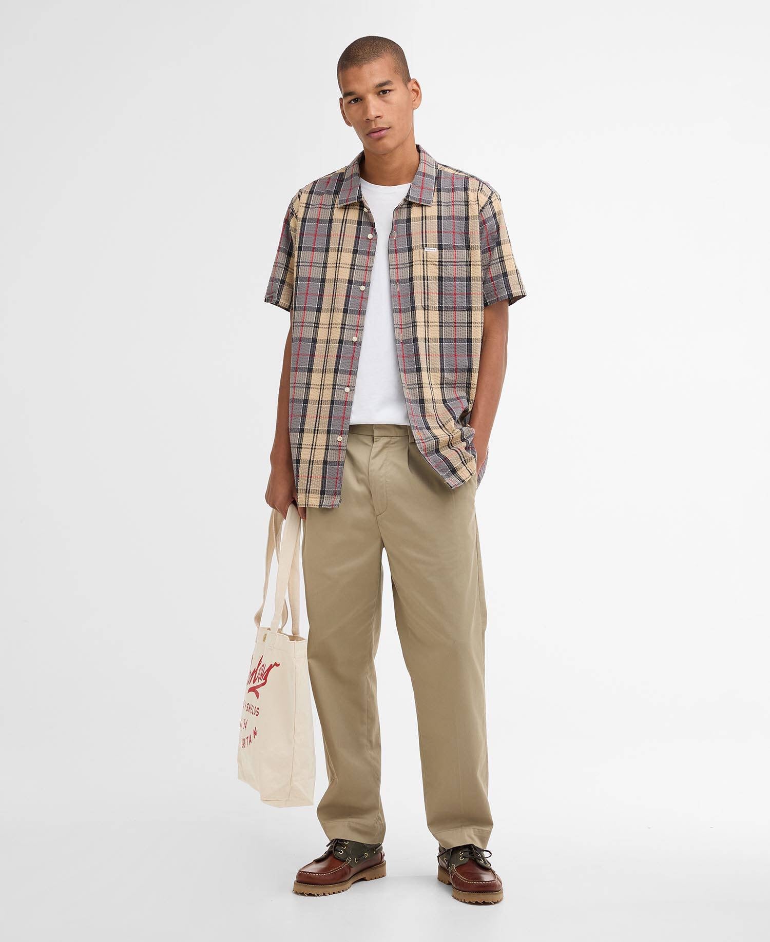 BARBOUR CLYDE SHIRT DRESS TARTAN