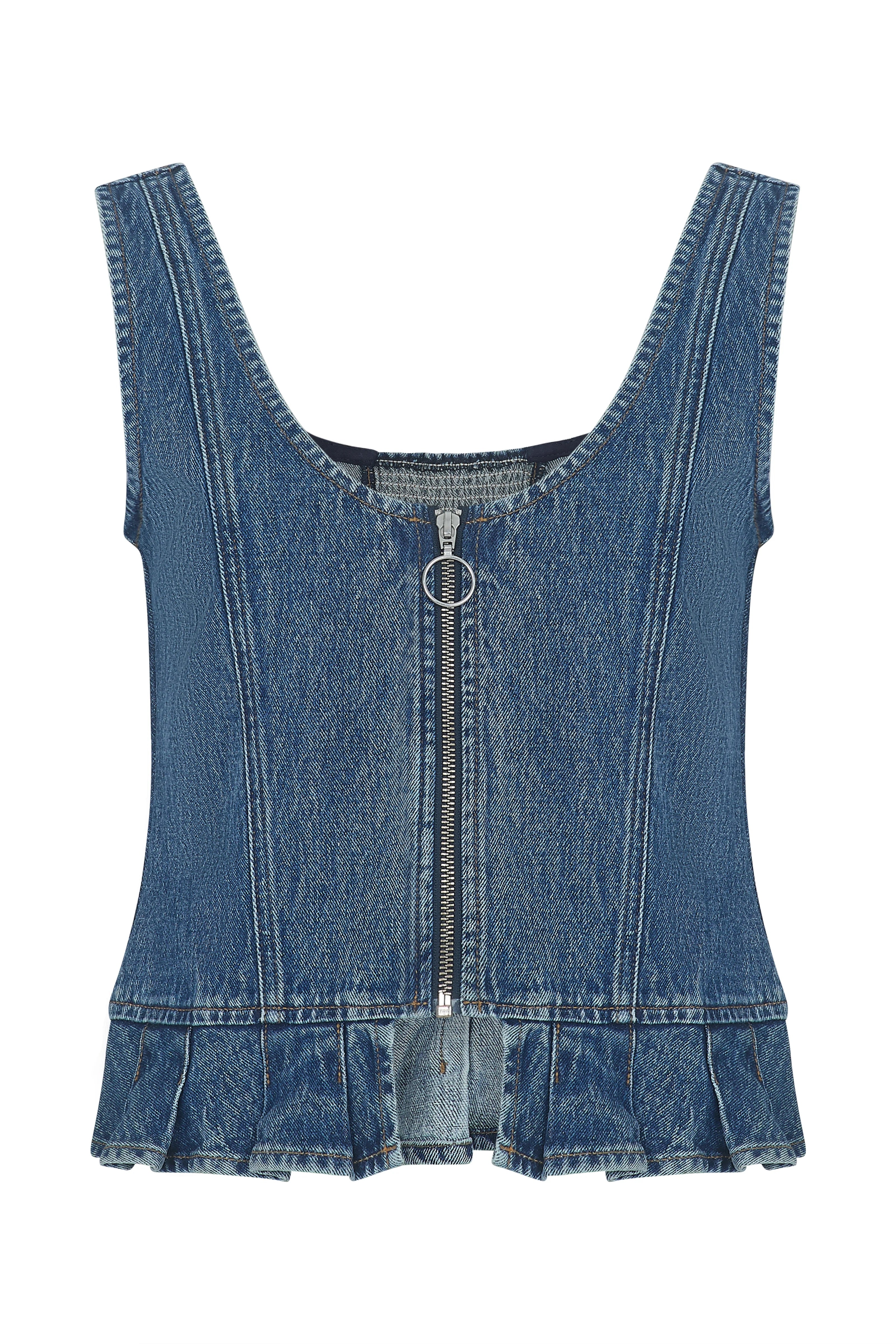 SEVENTY+MOCHI  SYLVIE DENIM TOP
