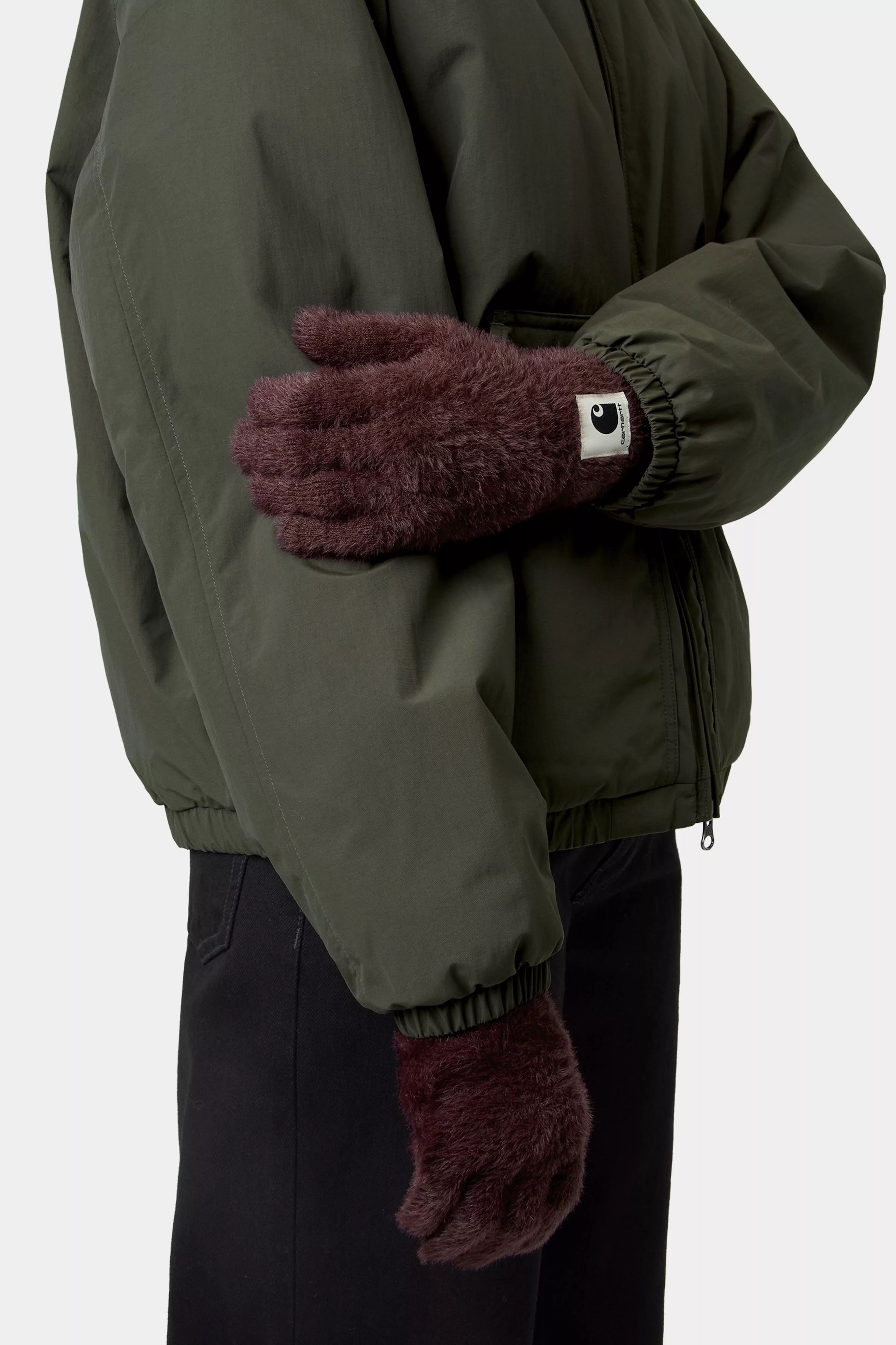 CARHARTT WIP  MAINE GLOVES PALISANDER/WAX