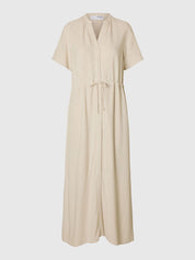SELECTED FEMME VIVA-DAMINA SANDSHELL DRESS
