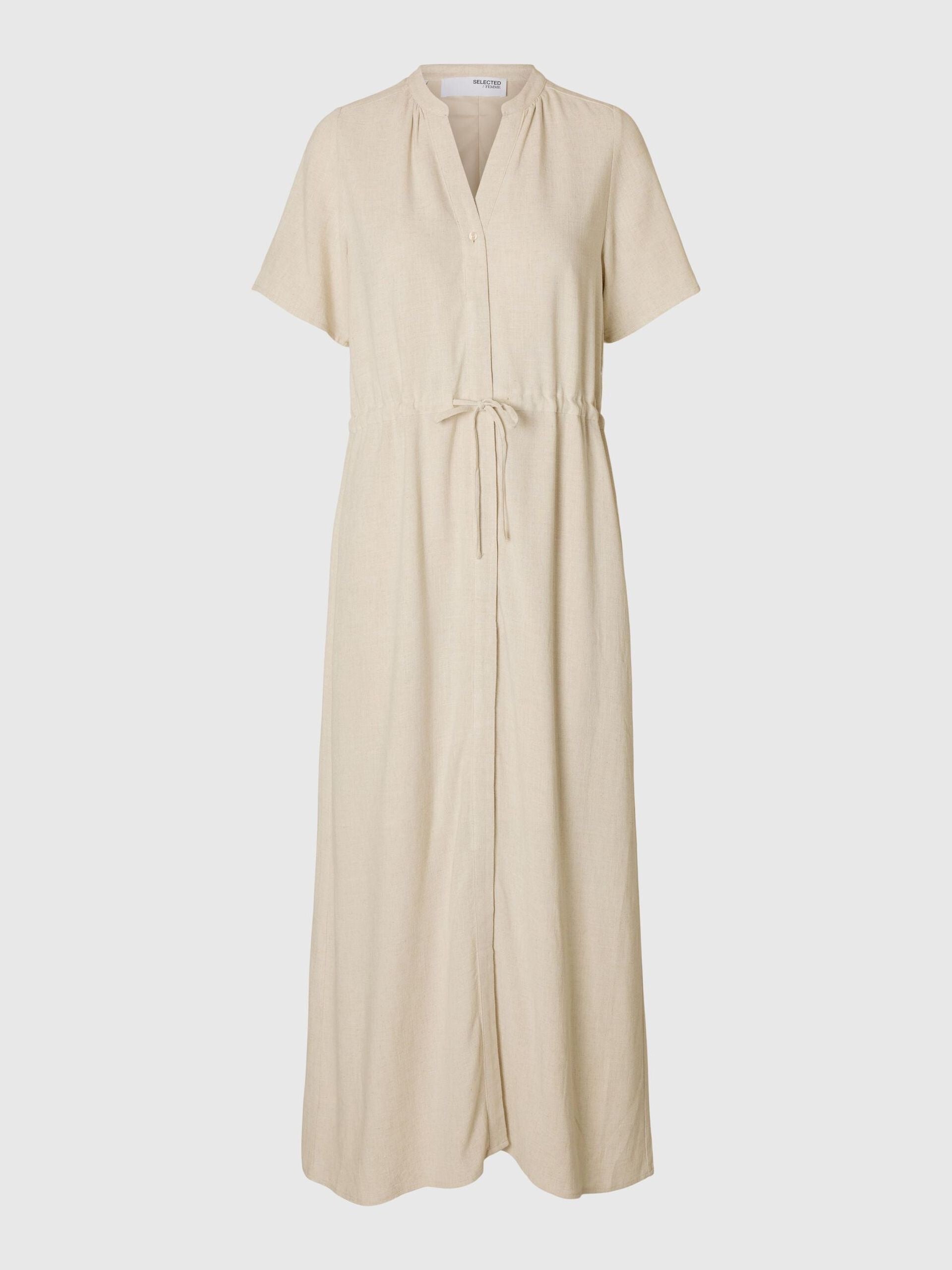 SELECTED FEMME VIVA-DAMINA SANDSHELL DRESS