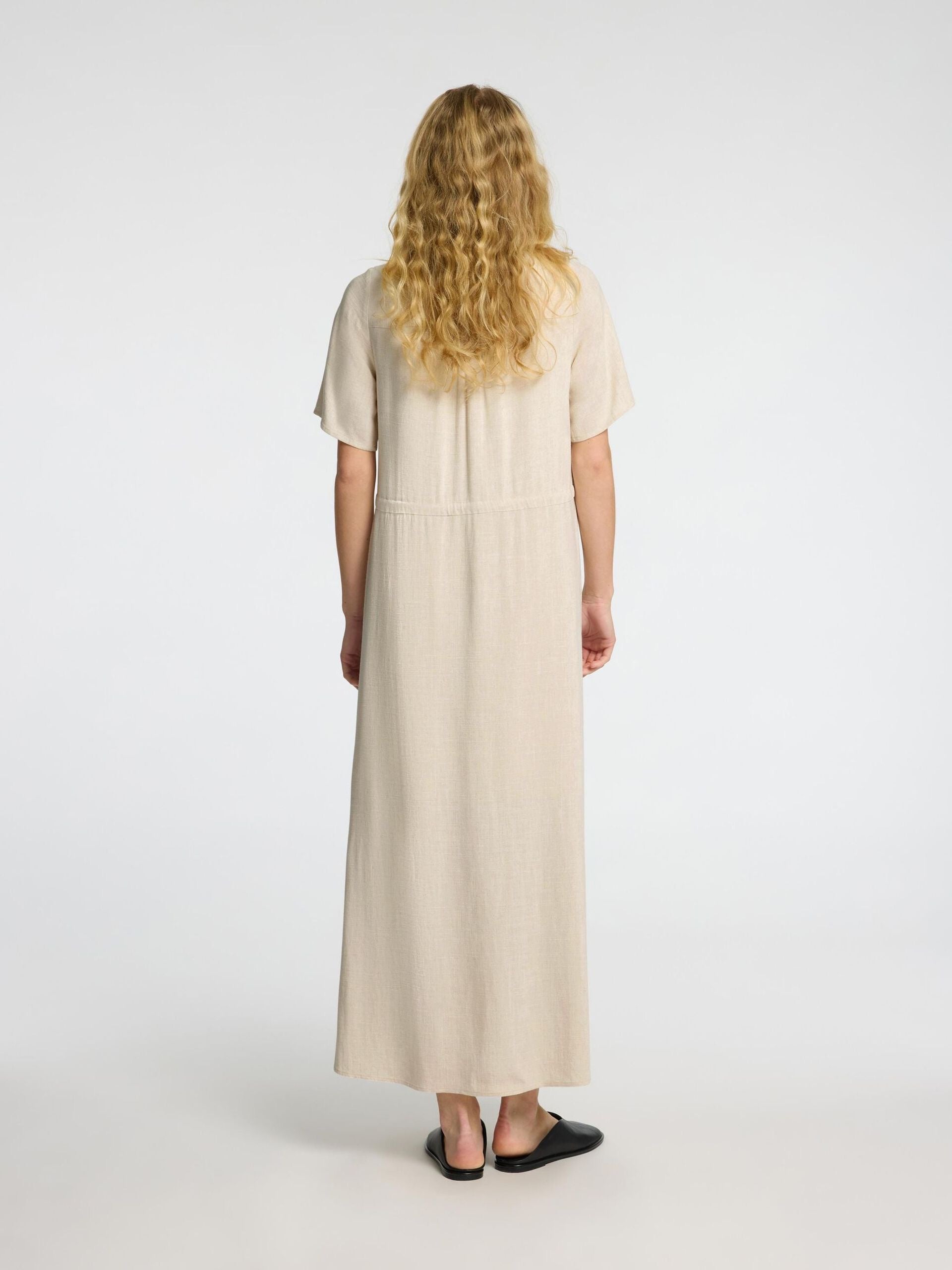 SELECTED FEMME VIVA-DAMINA SANDSHELL DRESS