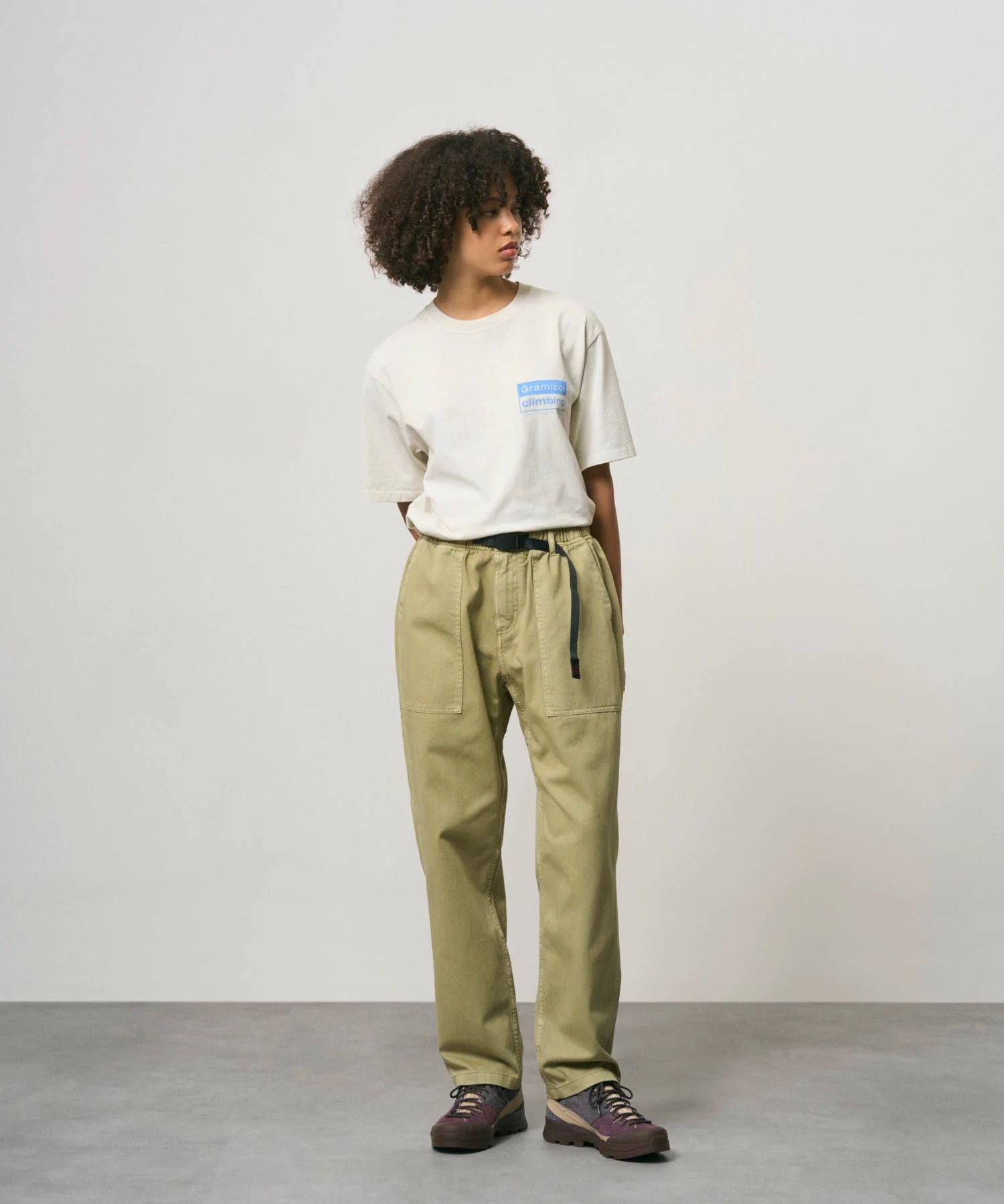 GRAMICCI  CLIMBING TEE NATURAL PIGMENT