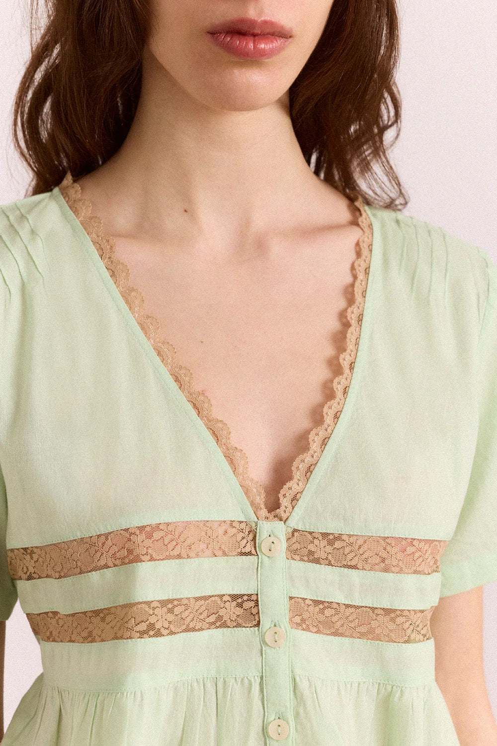 DAMSON MADDER TILDA LACE MINT