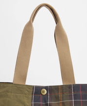 BARBOUR  PATCH TOTE DUSKY GREEN