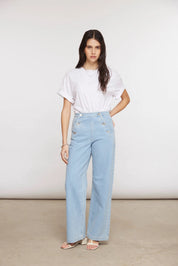 SEVENTY+MOCHI  MARGOT SUNBLEACHED JEANS