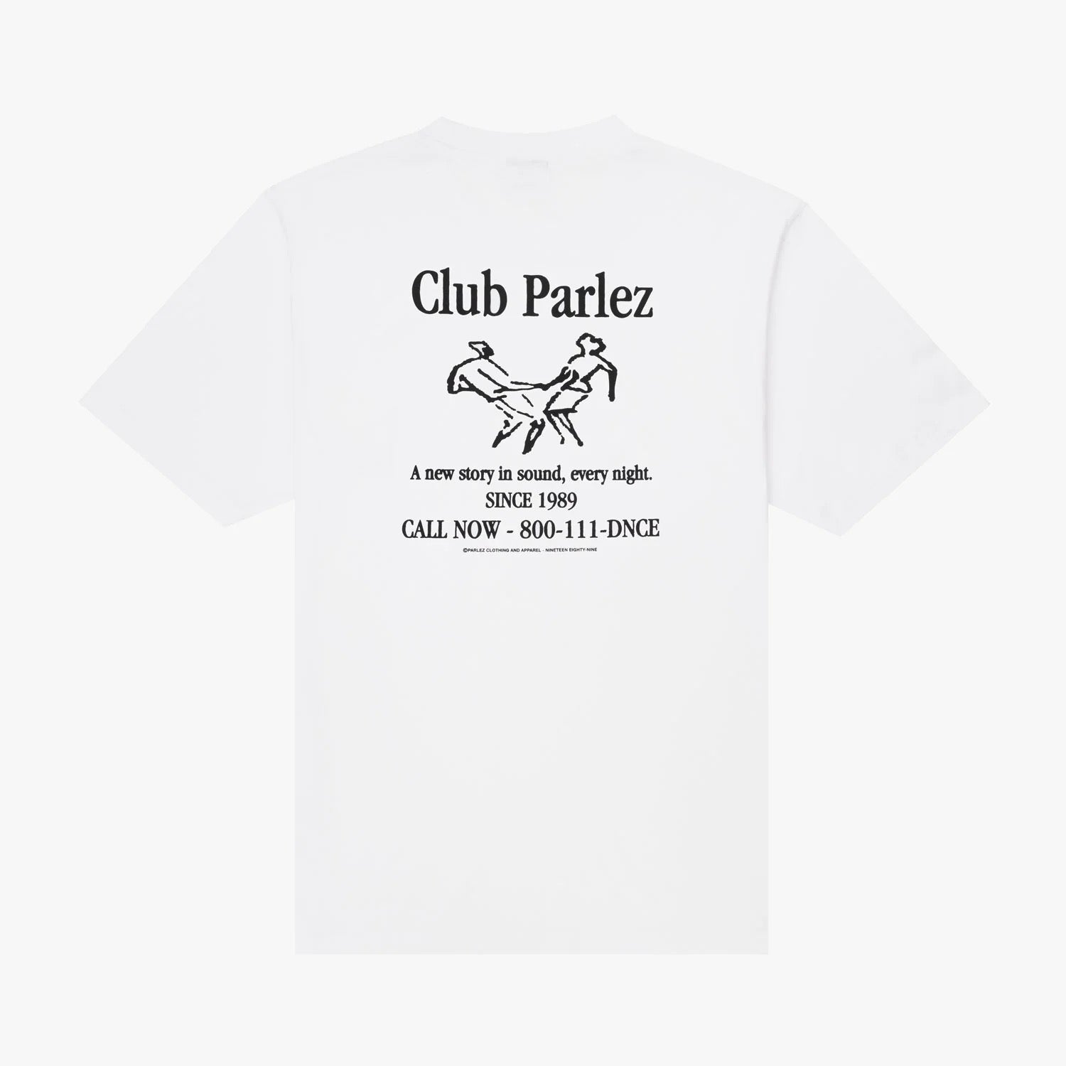 PARLEZ  SHAKE TEE White