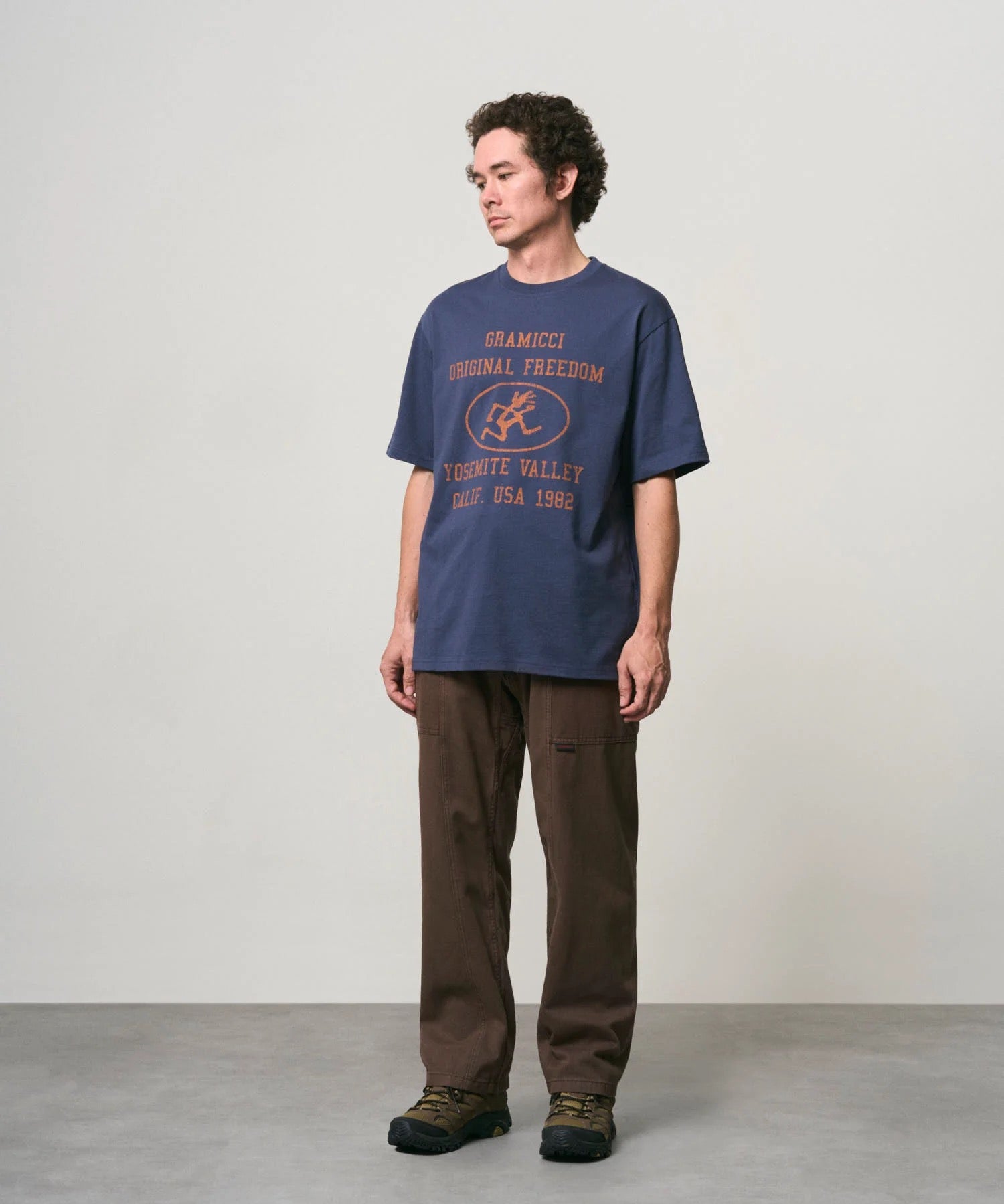 GRAMICCI  YOSEMITE VALLEY NAVY T SHIRT