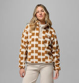 COLUMBIA  HELVETIA II PRNT CAMEL BROWN GEOSTACK