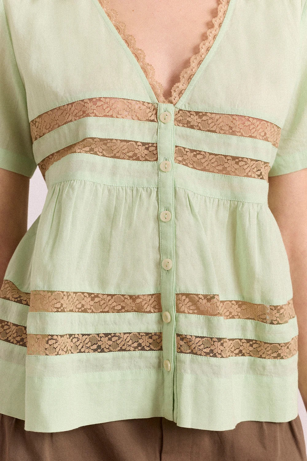 DAMSON MADDER TILDA LACE MINT