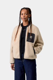 CARHARTT WIP  JANET LINER FLEUR DE SEL/BLK