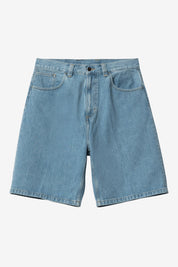 CARHARTT WIP  BRANDON BLUE STONE BLEACHED SHORTS