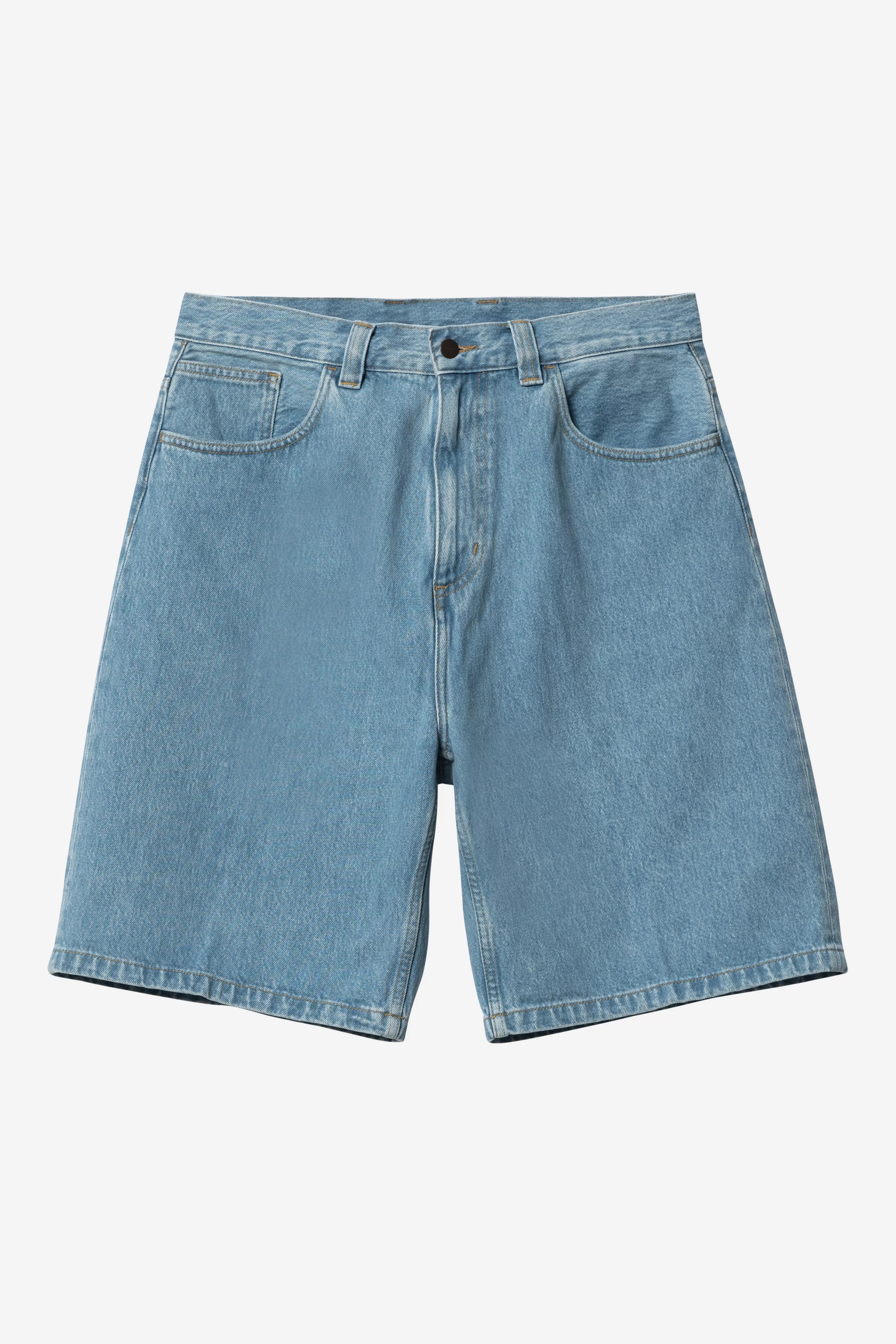 CARHARTT WIP  BRANDON BLUE STONE BLEACHED SHORTS